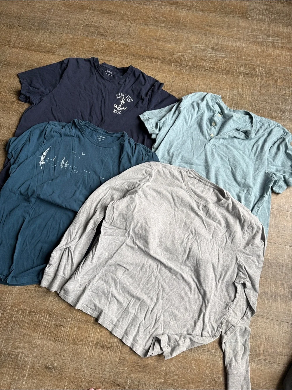 4 J. Crew Men's Short & Long Sleeve T shirts